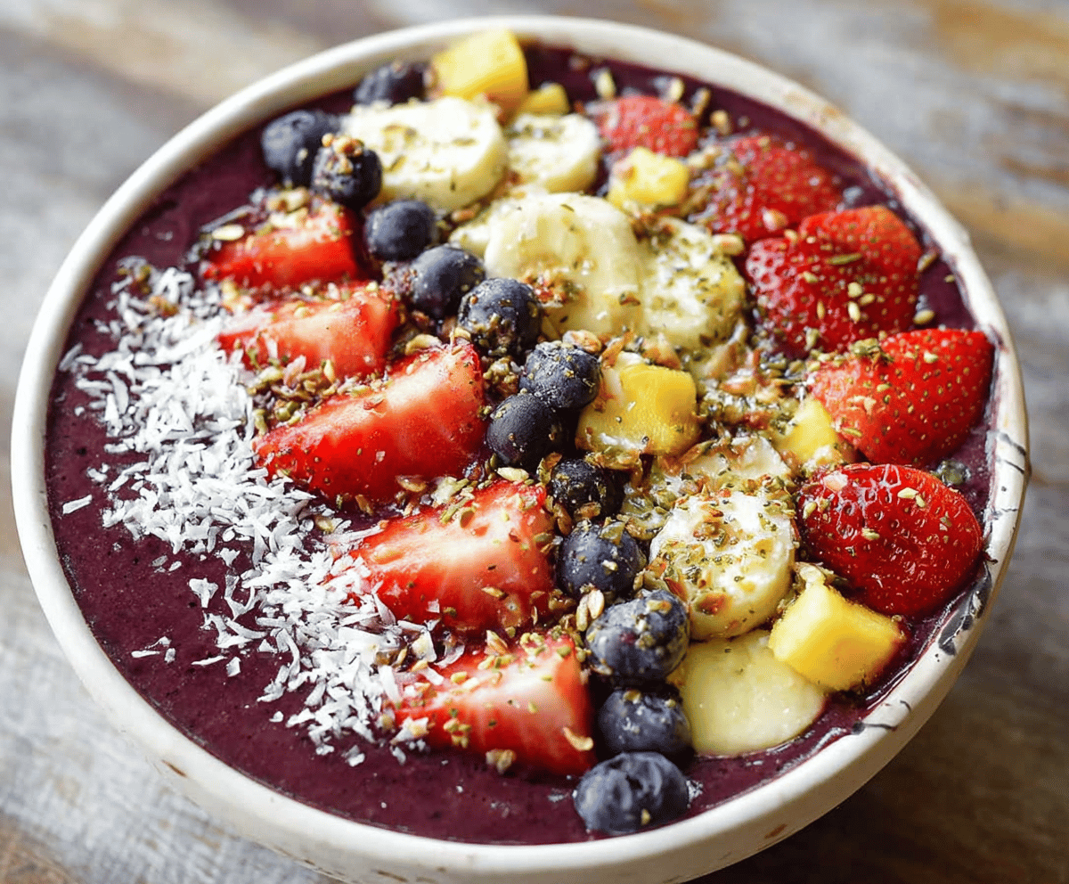 Easy Acai Bowls Recipe for Healthy Breakfast