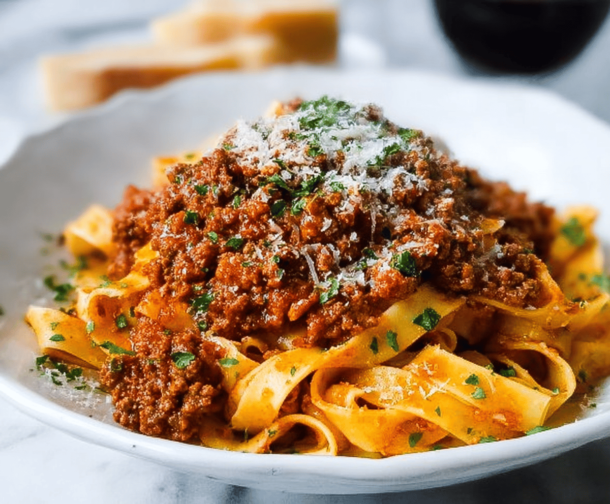 Classic Beef Bolognese Recipe