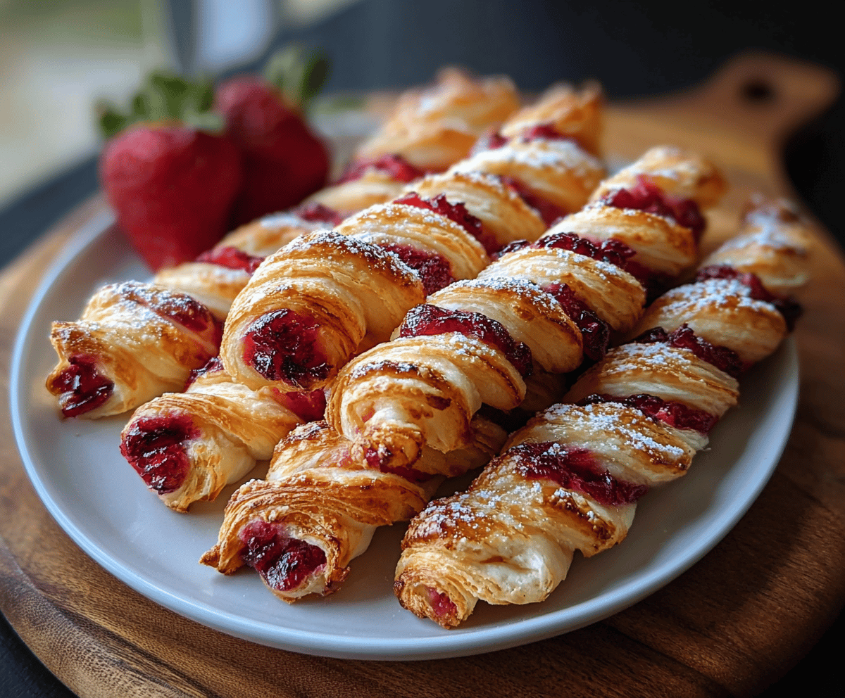 Easy Berry Puff Twist Recipe