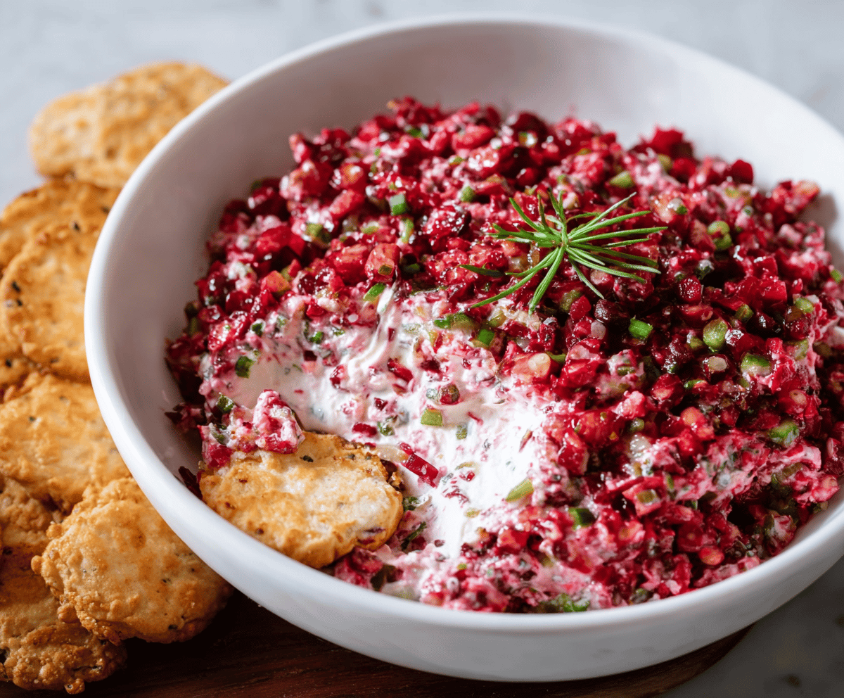 Tangy Cranberry Jalapeño Dip