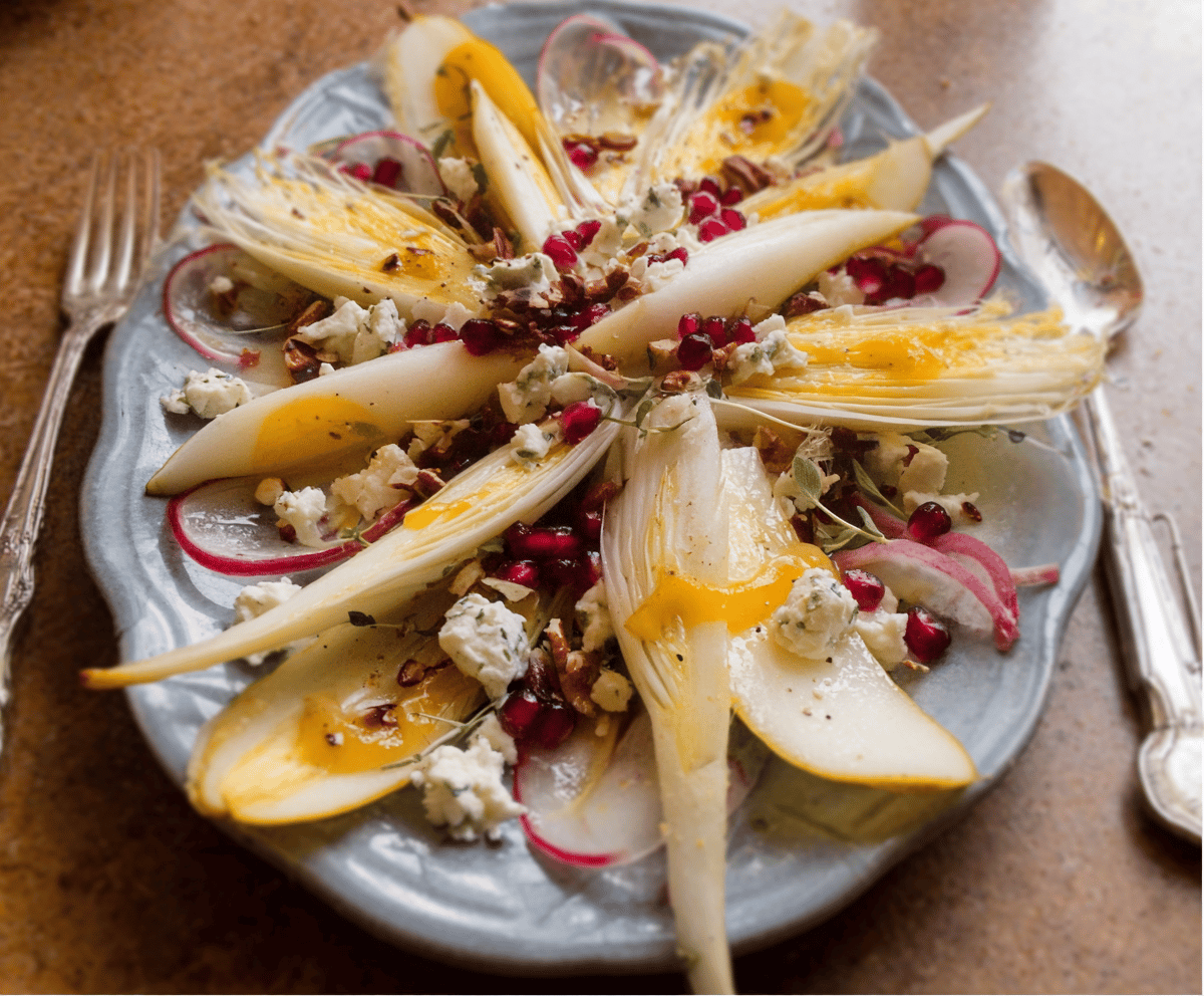 Fresh Endive and Pear Salad