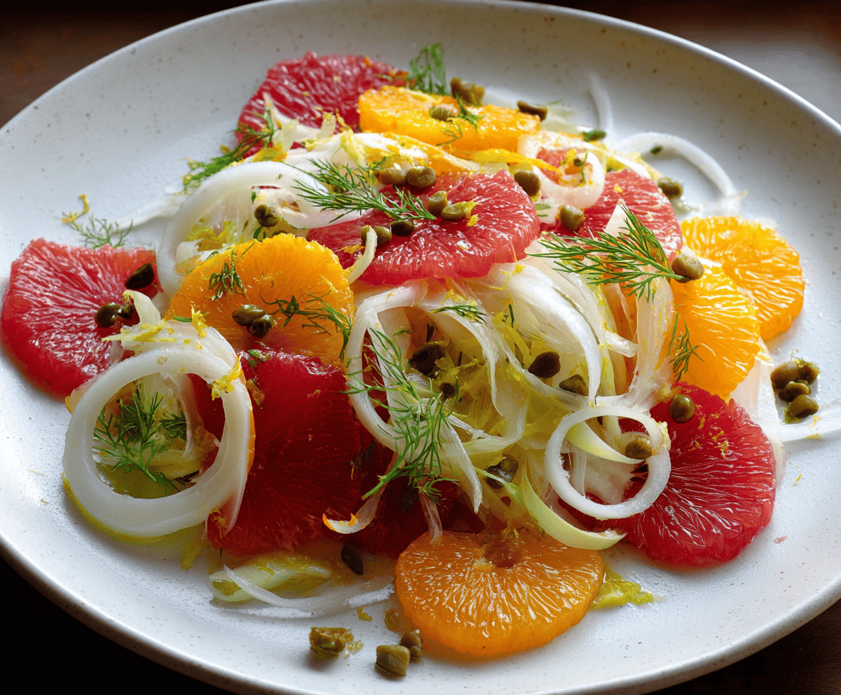 Fresh Fennel Citrus Salad