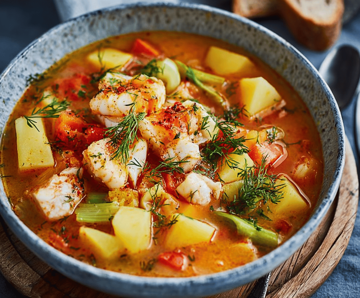 Easy Homemade Fish Soup Recipe