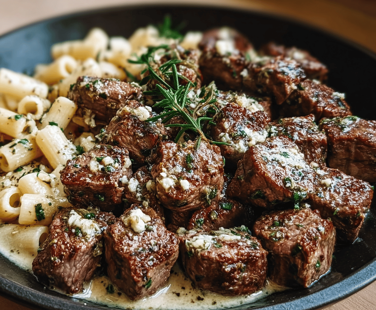 Garlic Butter Steak Bites Recipe