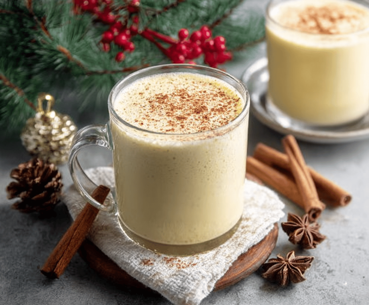 Homemade Eggnog Recipe - Easy & Creamy