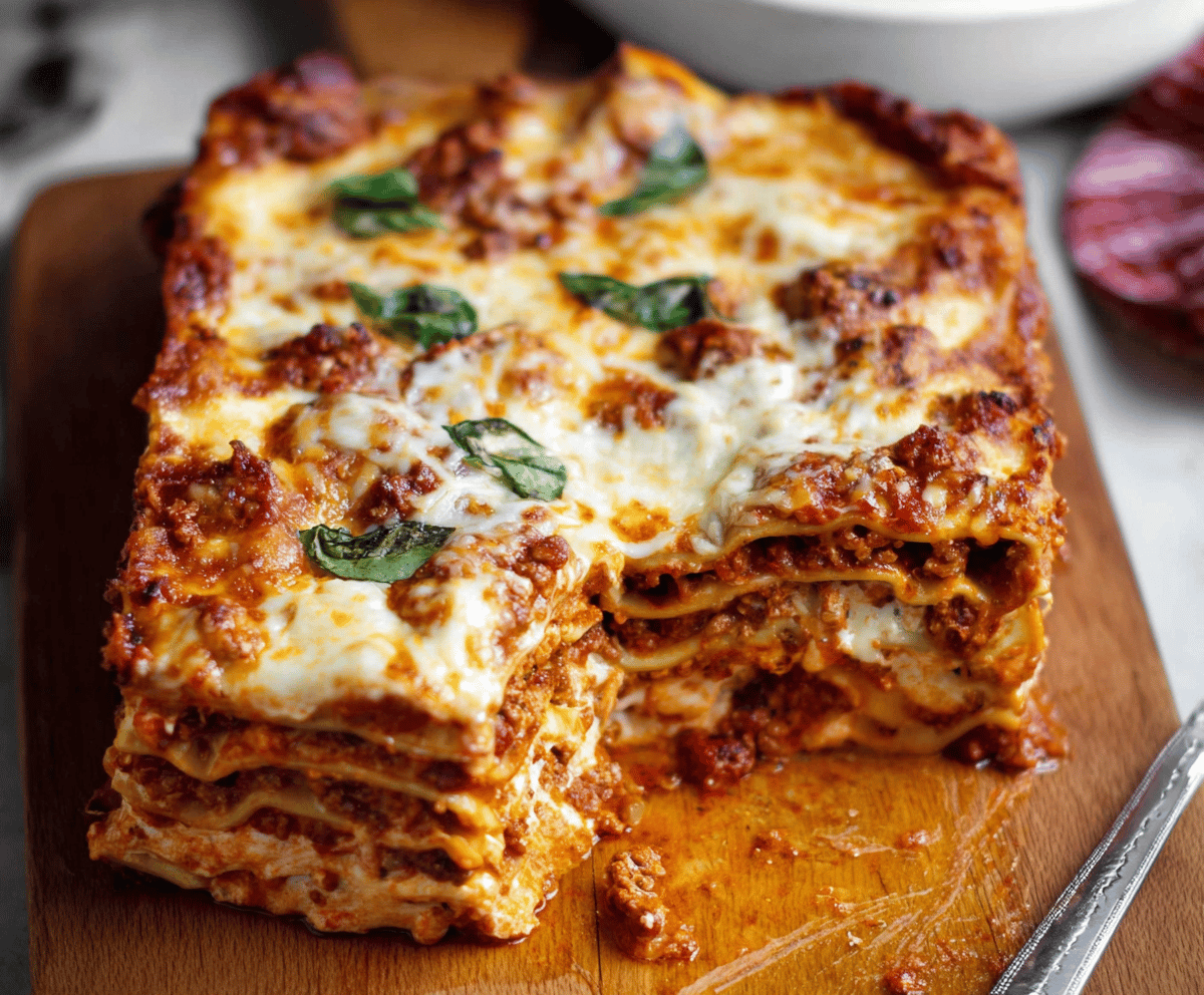 Easy Homemade Lasagna Recipe