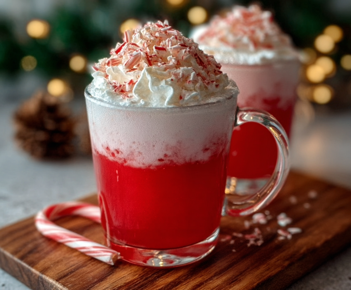 Easy Peppermint Christmas Float
