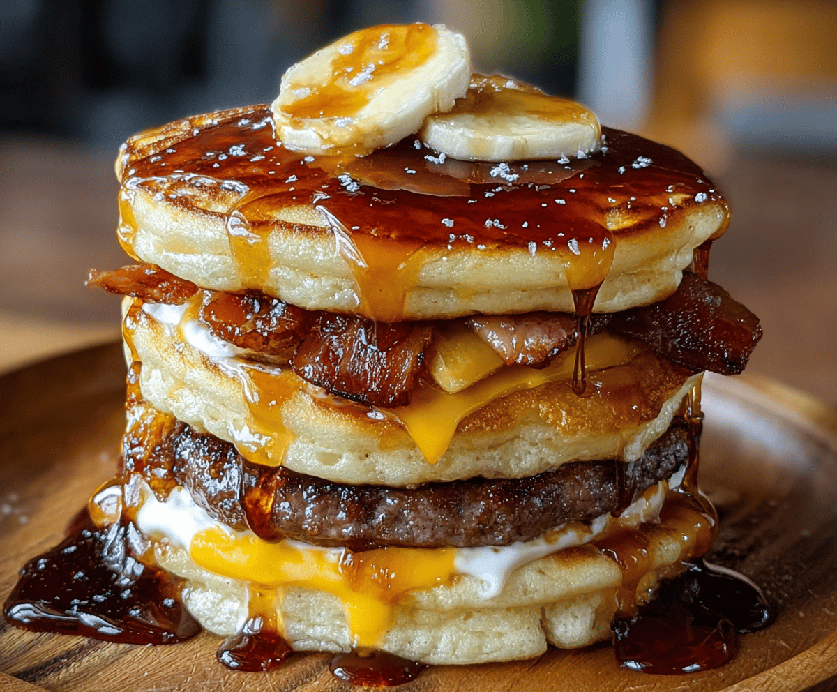 Smash Burger Pancakes Recipe
