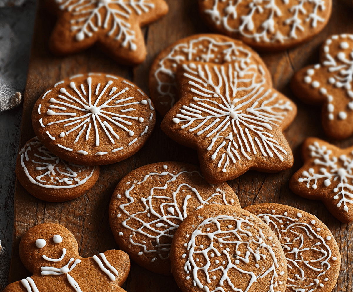 Soft Gingerbread Cookies Recipe