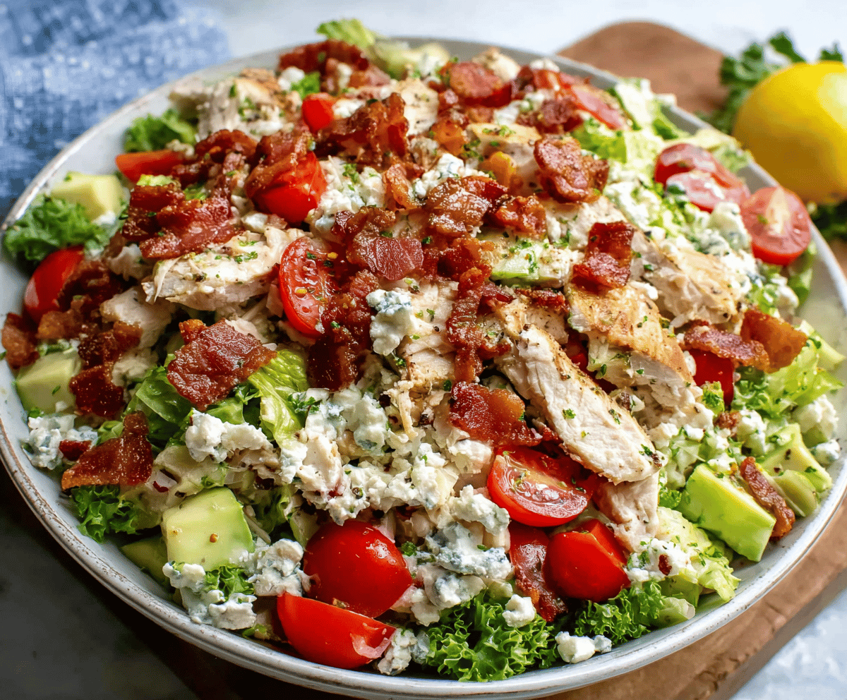 Easy Ultimate BLT Chicken Salad