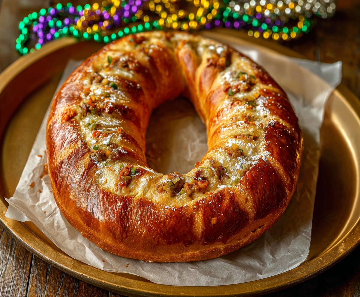 Easy Boudin King Cake Recipe