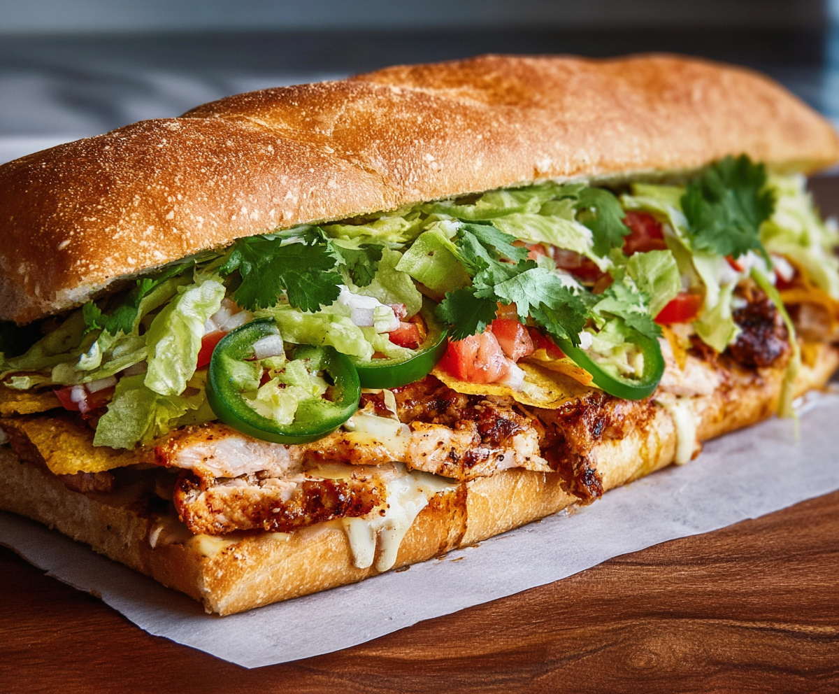 Easy Chicken Torta Sandwich Recipe
