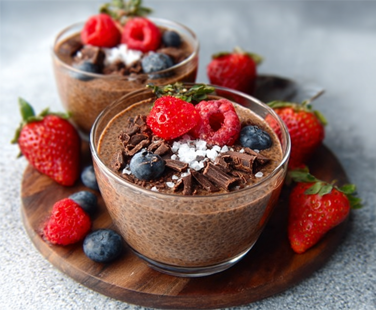 Easy Chocolate Chia Pudding Recipe