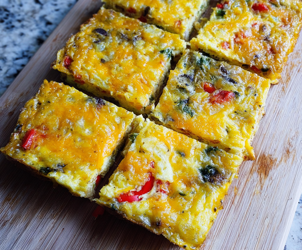 Easy Frittata Squares Recipe