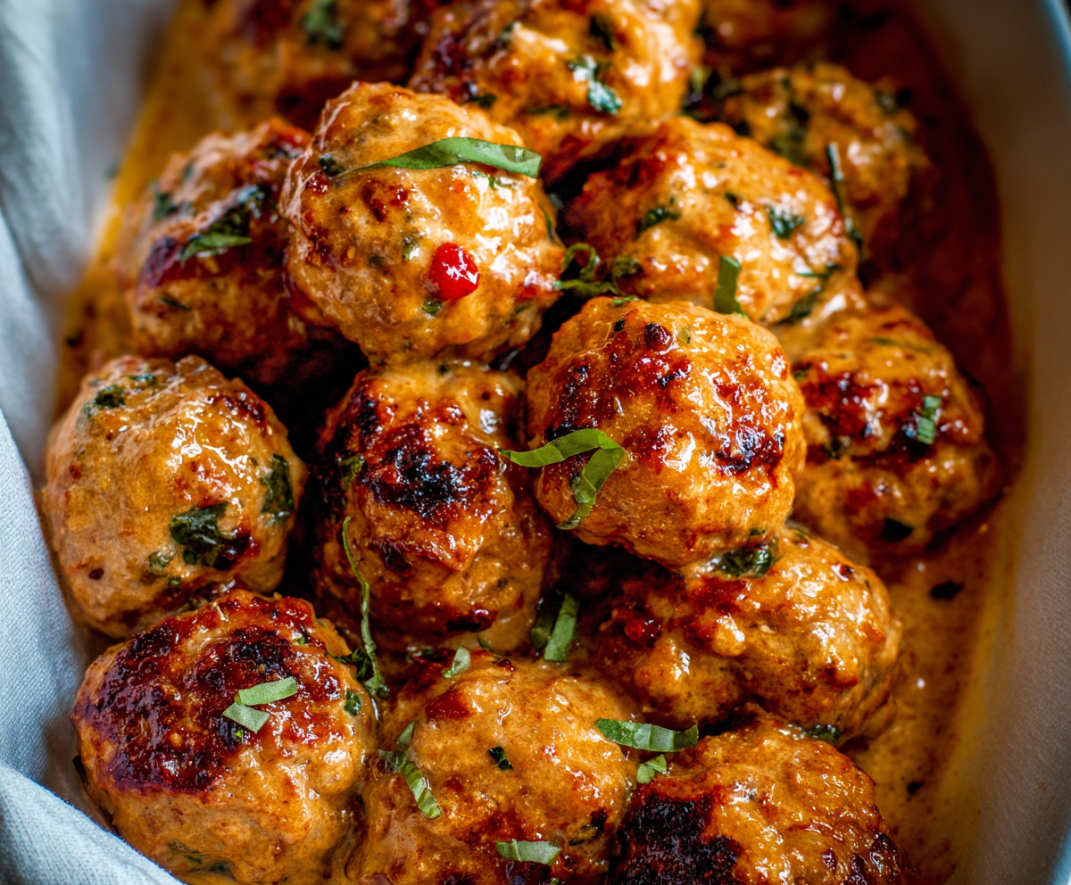 Easy Marry Me Chicken Meatballs