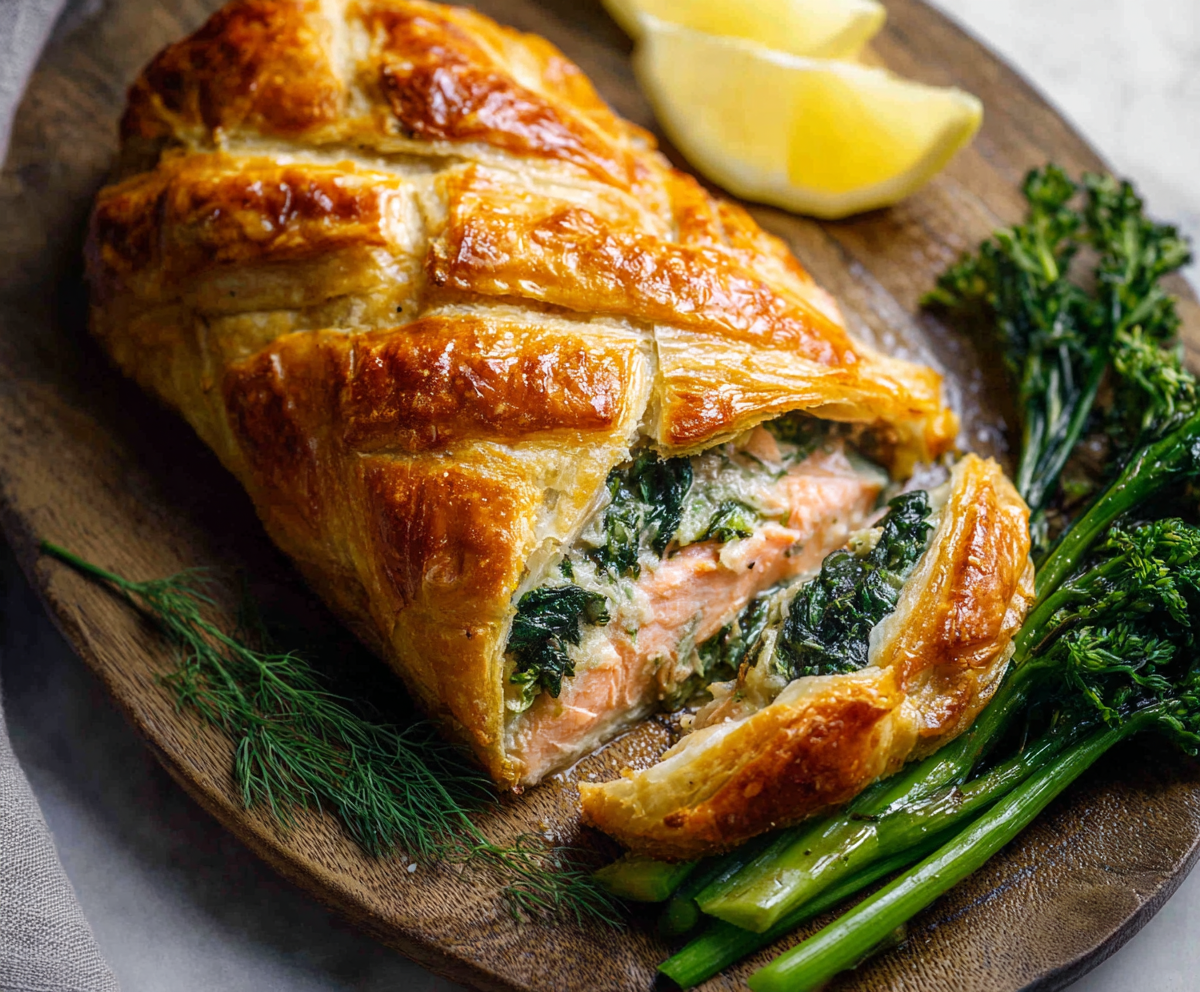 Easy Salmon Wellington Recipe