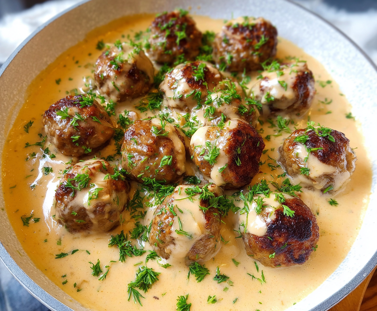 Easy Traditional Swedish Meatballs