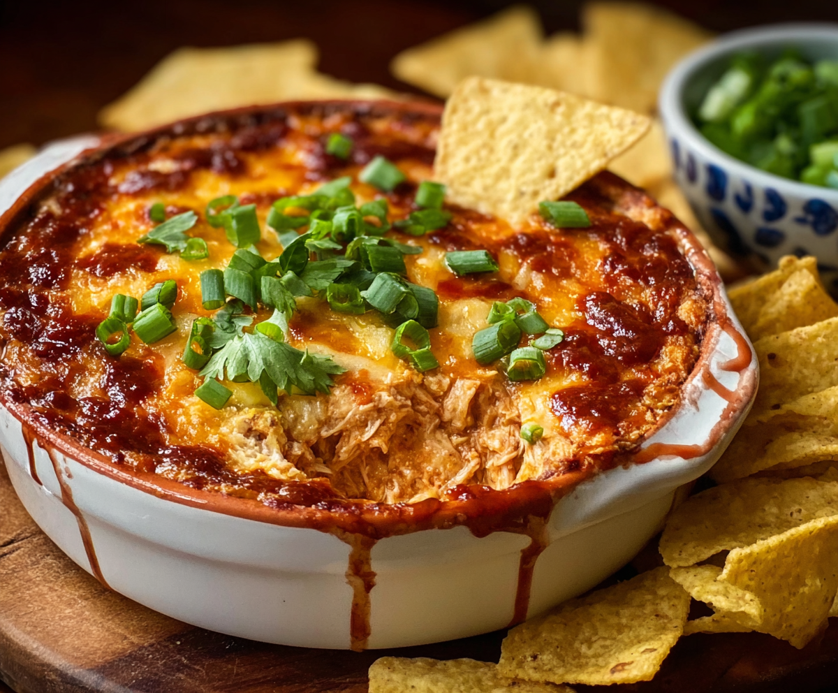 Easy BBQ Chicken Dip Recipe