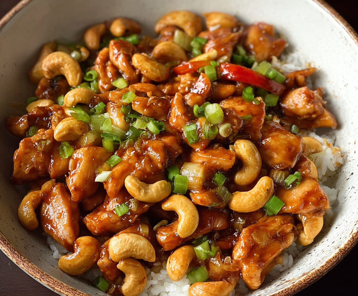 Easy Cashew Chicken Recipe