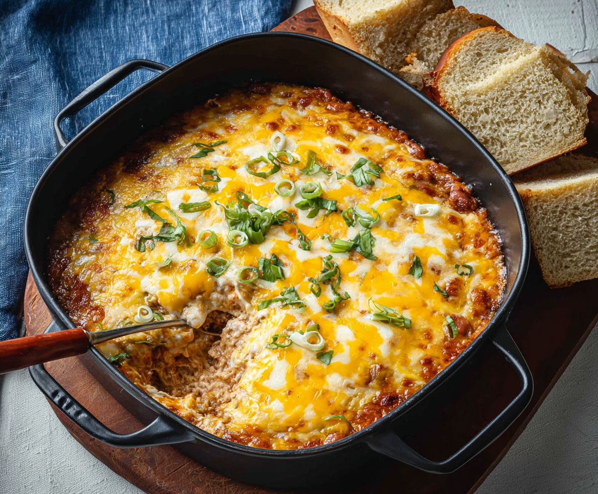 Easy Cheesy Bean Dip Recipe