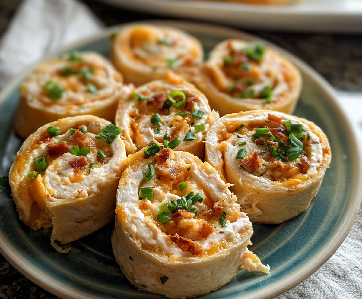 Easy Crack Chicken Pinwheels Game Day Snack