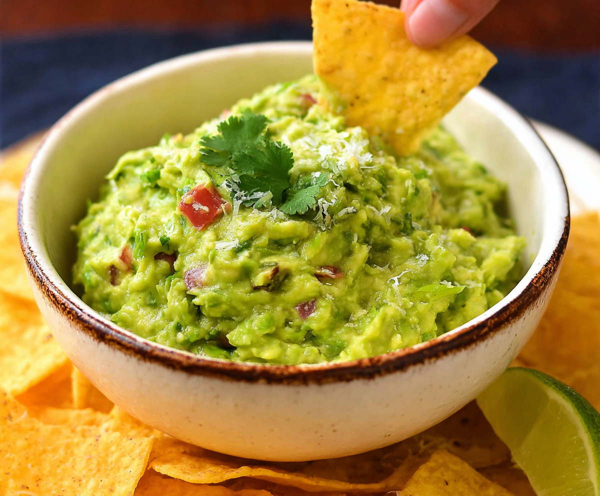 Easy Homemade Guacamole Recipe