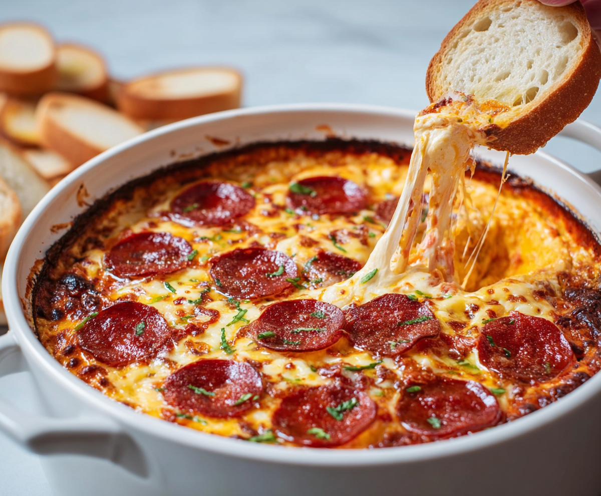 Easy Hot Pizza Dip Recipe