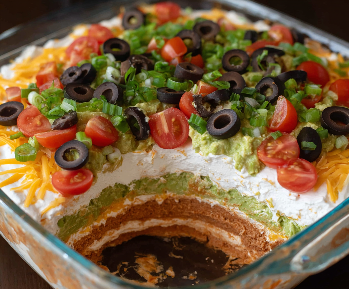 Easy Seven Layer Dip Recipe