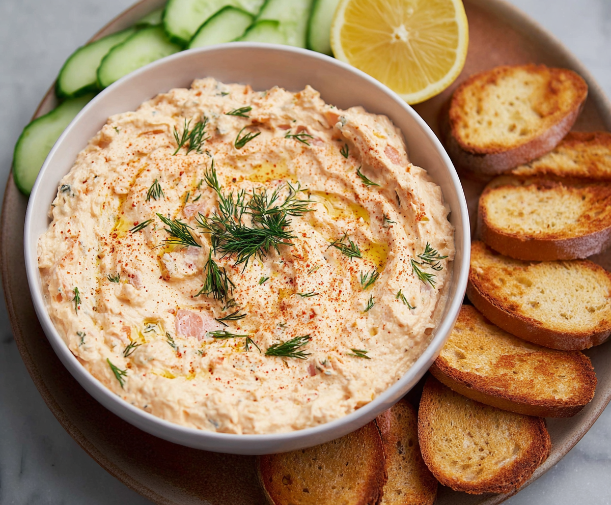 Easy Smoked Salmon Dip Recipe