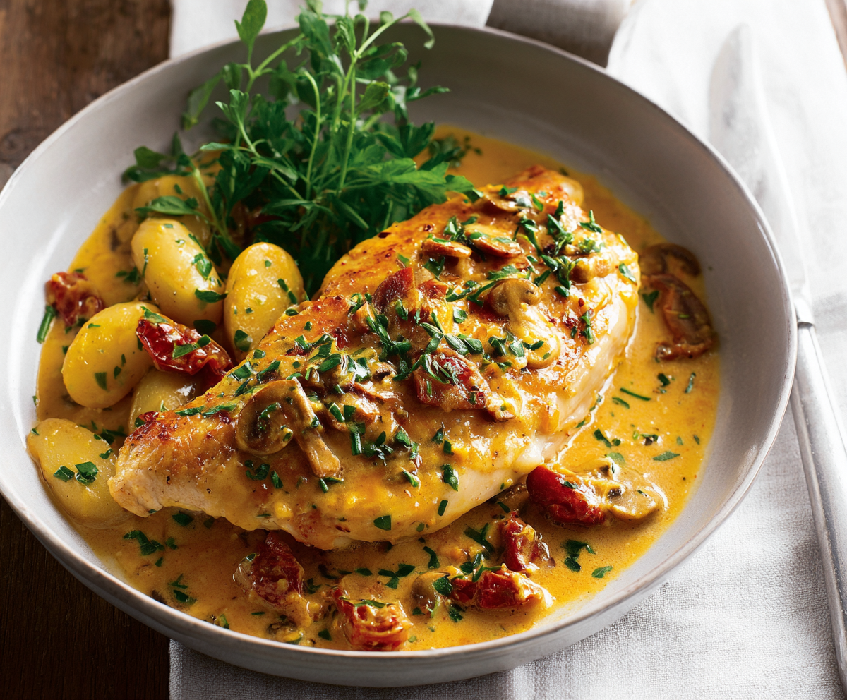 Easy Chicken Diane Recipe