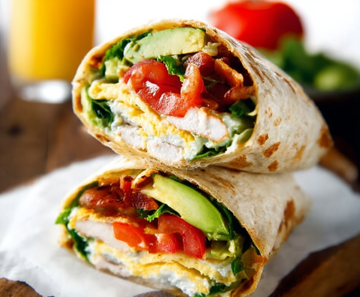 Easy Cottage Cheese Breakfast Wrap
