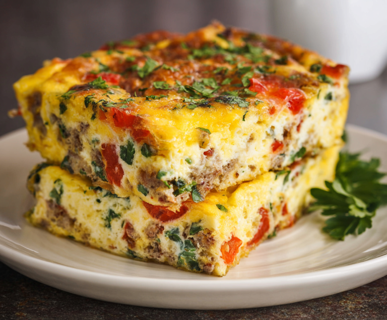 Cottage Cheese Egg Bake