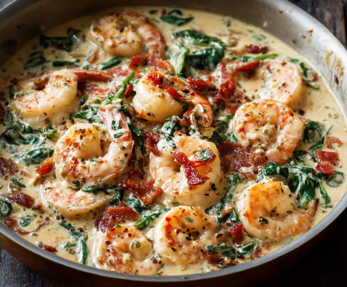 Creamy Tuscan Shrimp Recipe