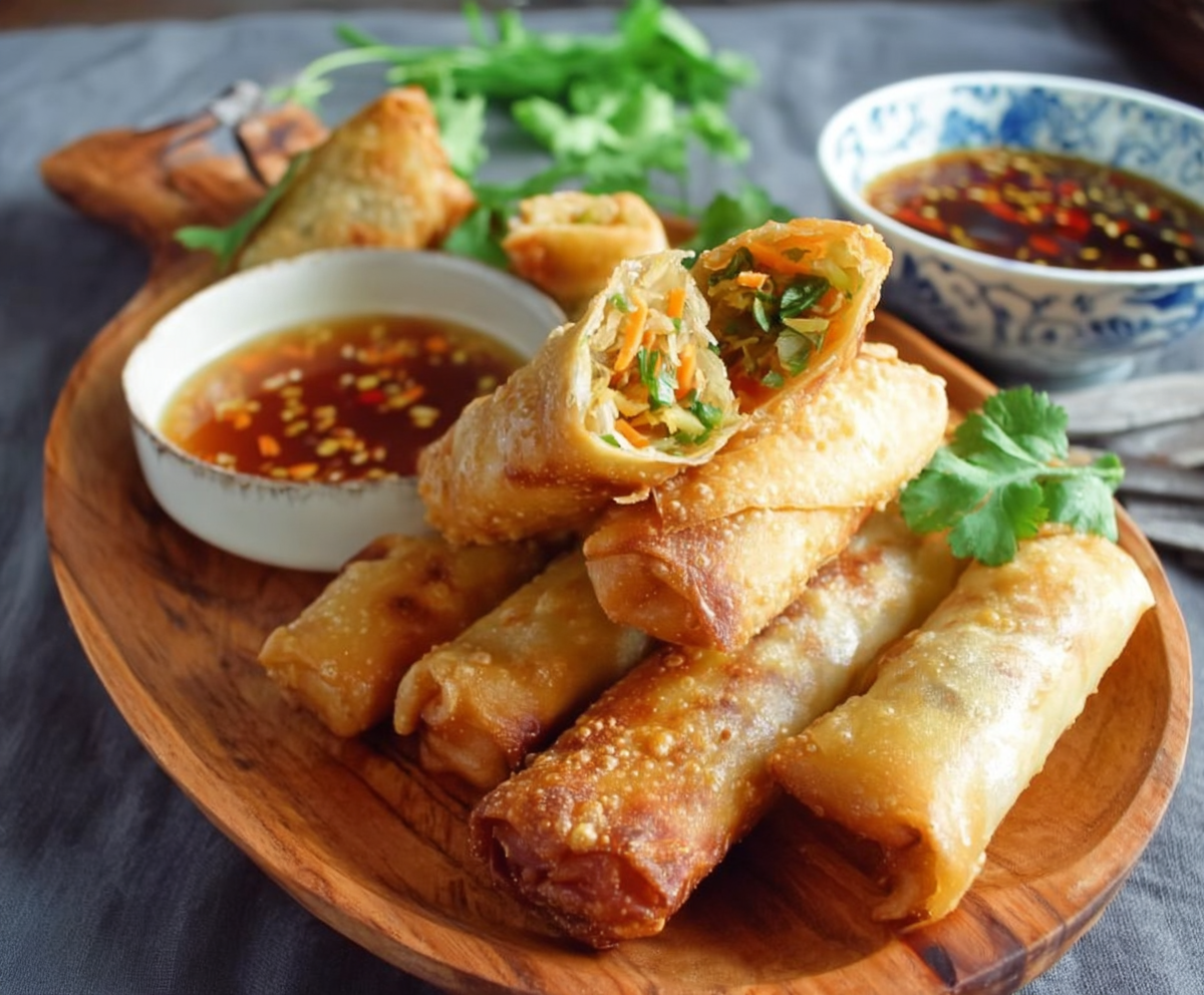 Easy Crispy Spring Rolls Recipe