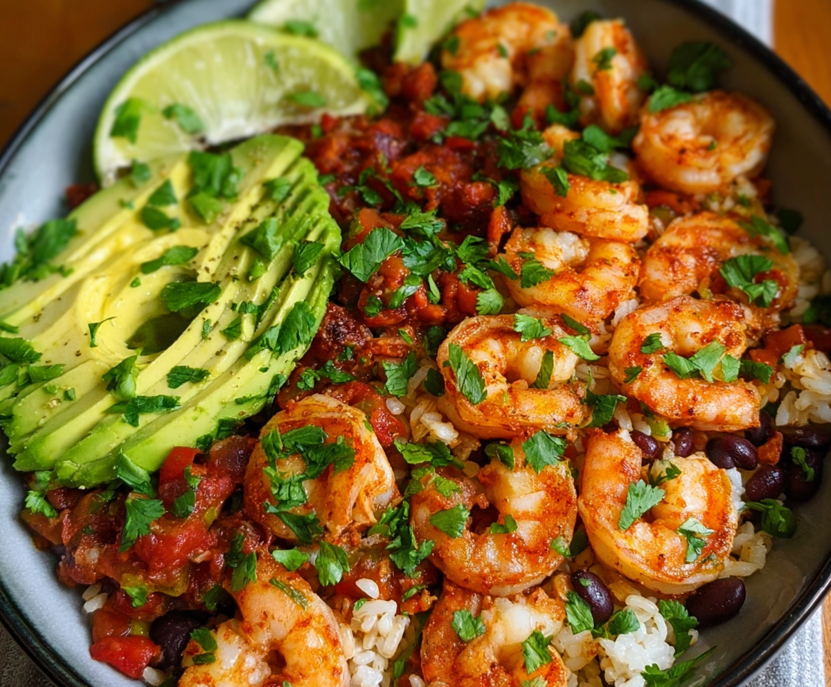 Easy Mexican Shrimp Bowls Recipe