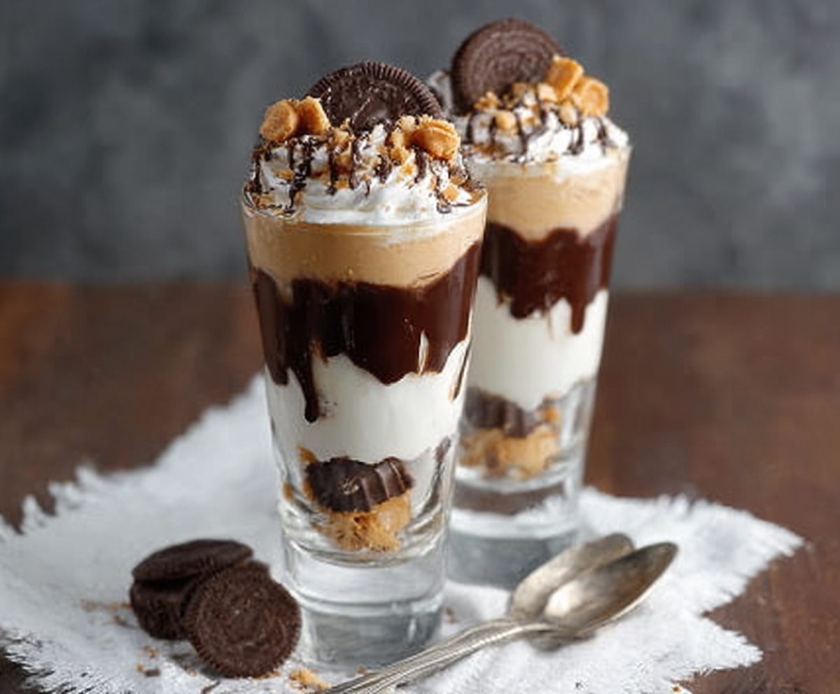 Easy Peanut Butter Cup Parfaits