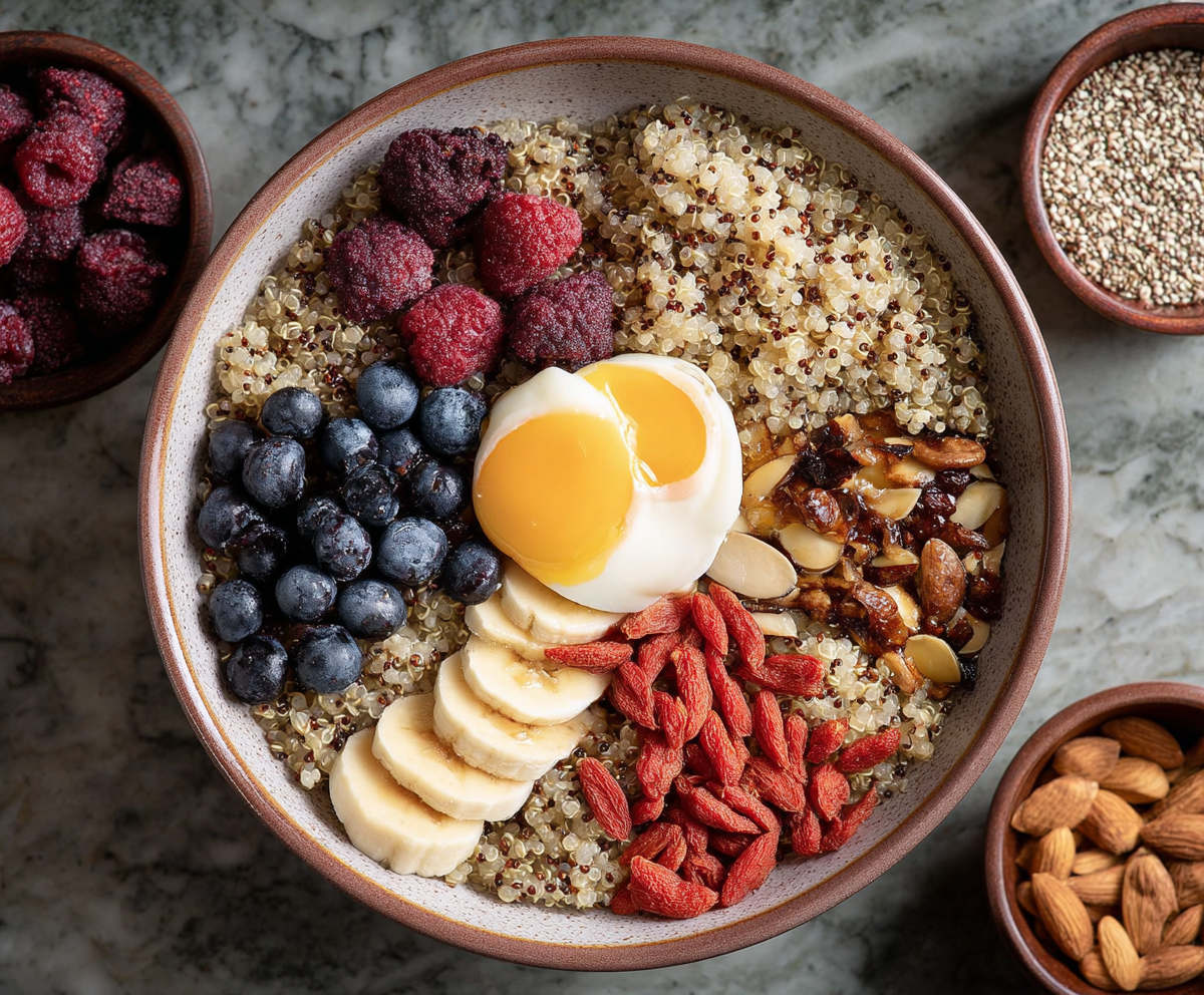 Easy Quinoa Breakfast Bowls