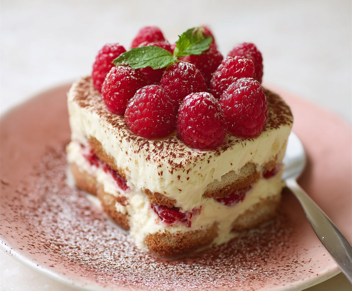 Easy Raspberry Tiramisu Recipe