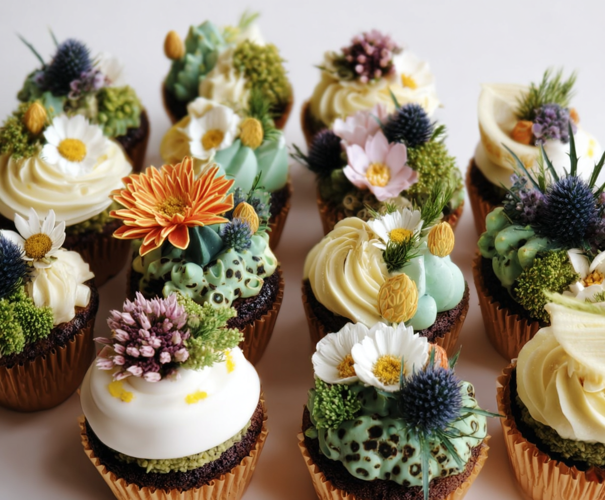 Viral Wildflower Cupcakes Recipe