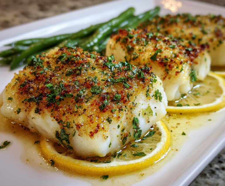 Baked Lemon Butter Cod