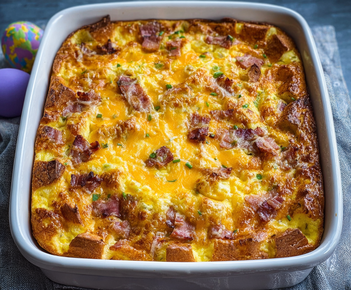 Easy Easter Breakfast Casserole Recipe