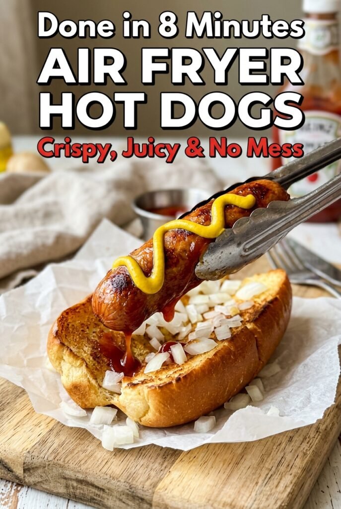 Air Fryer Hot Dogs