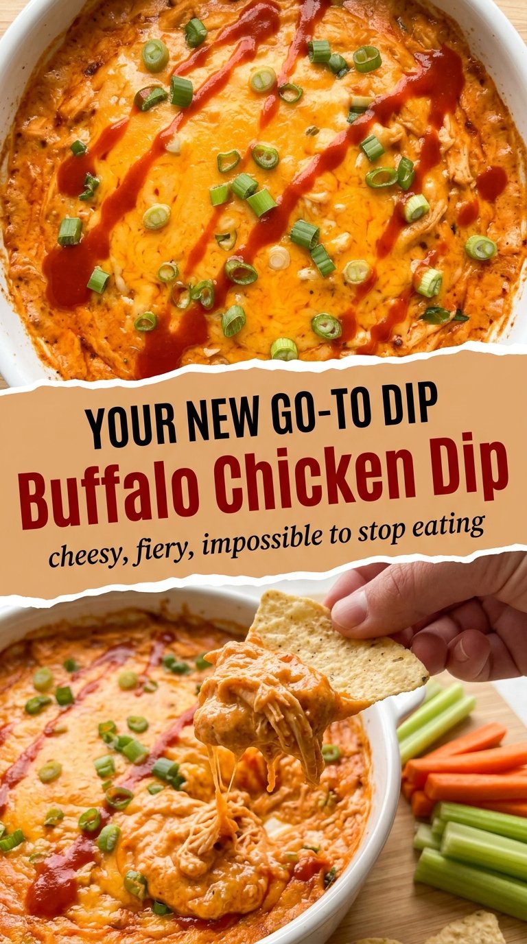 Buffalo chicken dip for summer parties