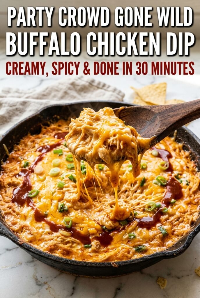 Buffalo Chicken Dip for Summer Parties