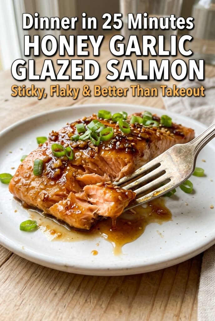 Honey Garlic Glazed Salmon