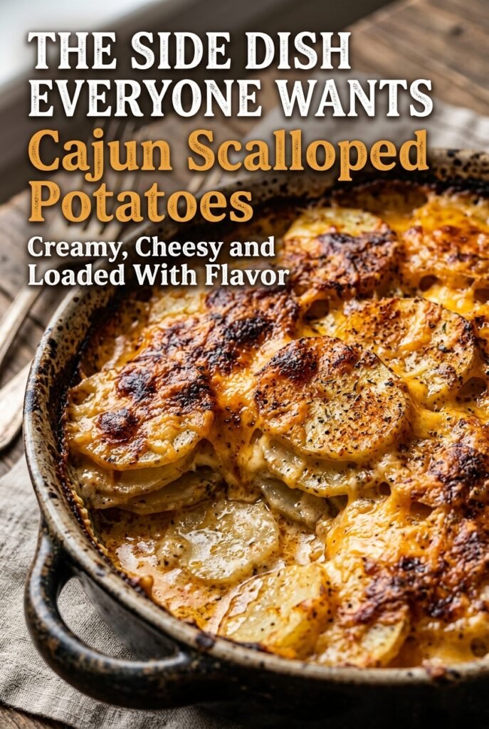 Cajun Scalloped Potatoes