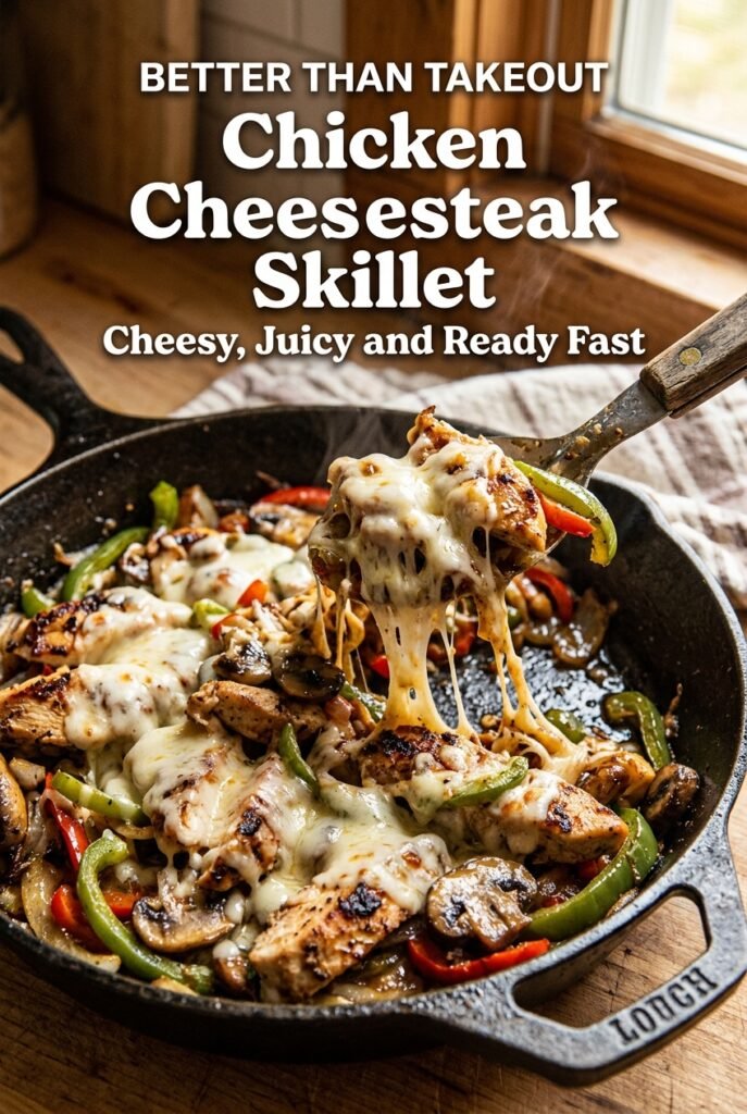Chicken Cheesesteak Skillet