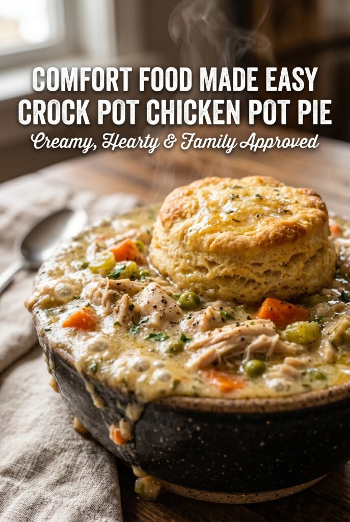 Crock Pot Chicken Pot Pie
