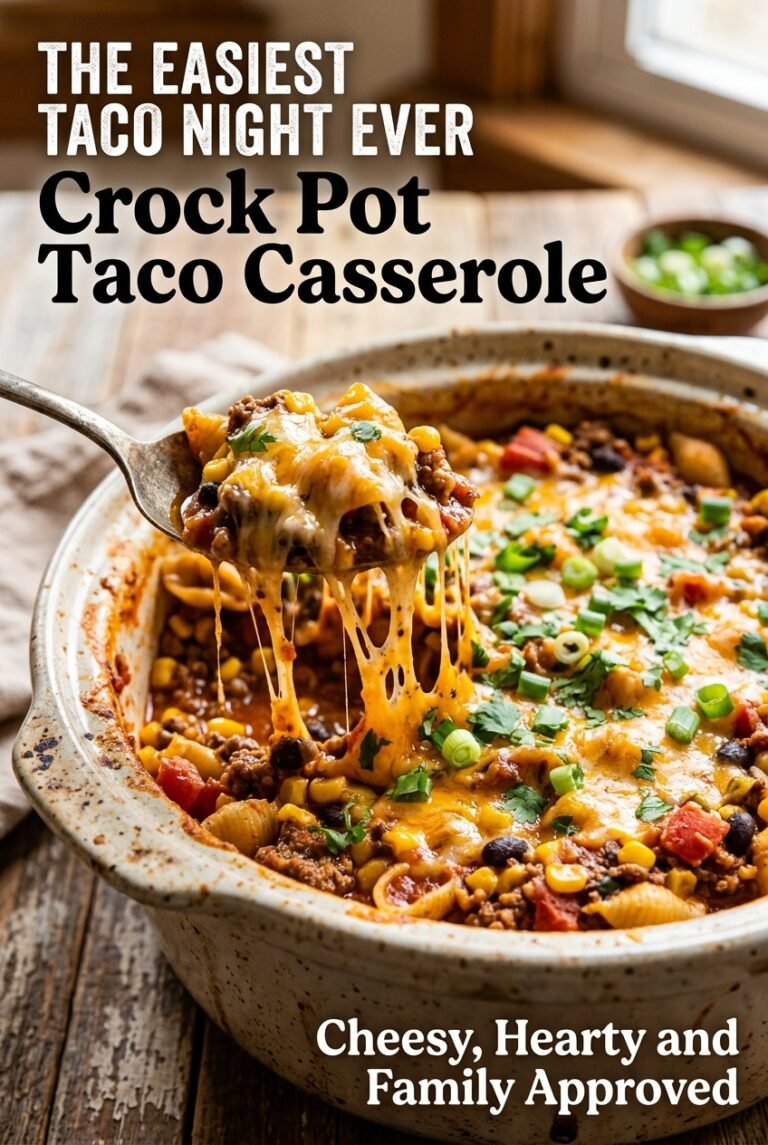 Crock Pot Taco Casserole