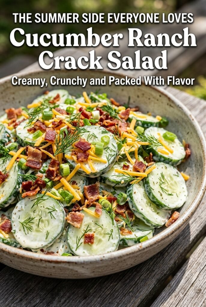 Cucumber Ranch Crack Salad